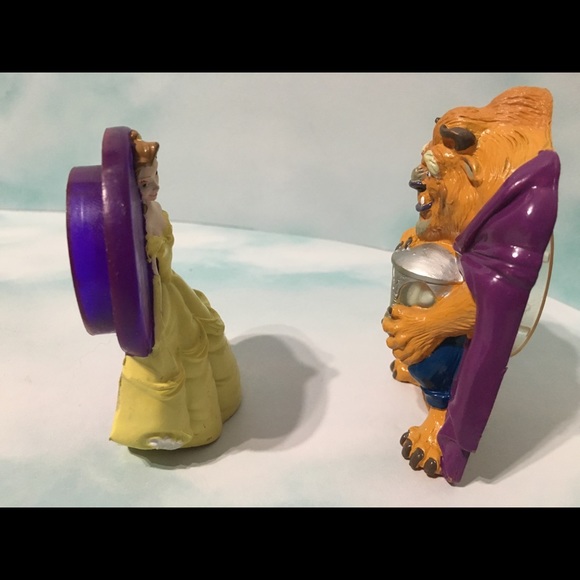 DISNEY BEAUTY AND THE BEAST VTG Night Light Covers - Picture 5 of 12